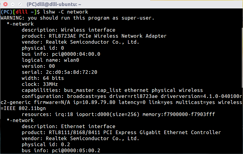 Realtek RTL8723AE Infomation